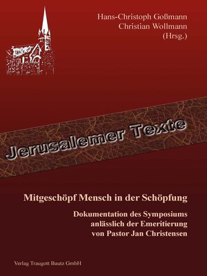 cover image of Mitgeschöpf Mensch in der Schöpfung
